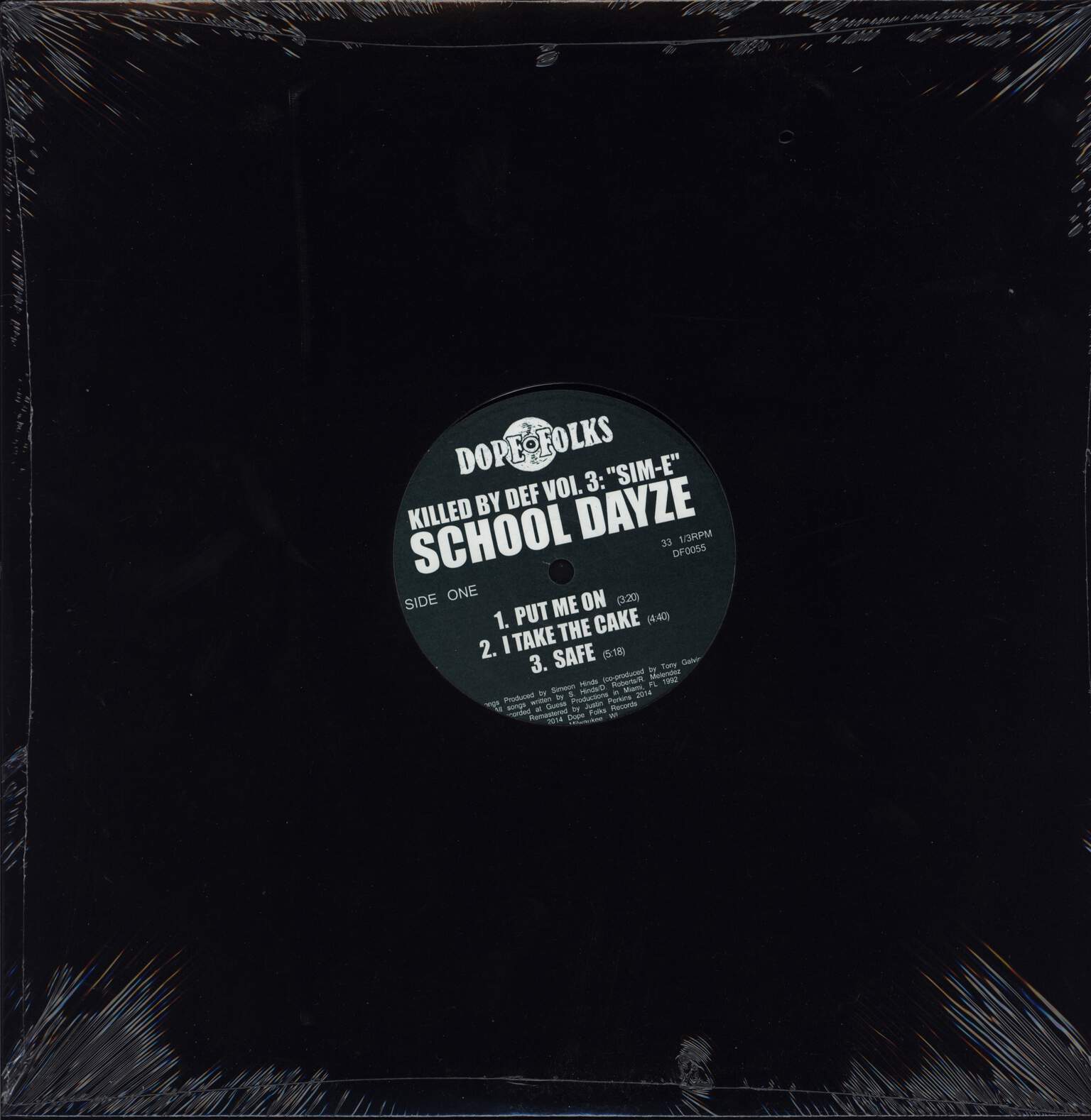 School-Dayze-Killed-By-Def-Vol.-3-Sim-E-12-Maxi-Single-Vinyl School Dayze-Killed By Def Vol. 3: "Sim-E"-12" Maxi Single (Vinyl)-01