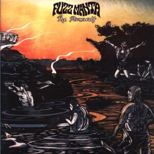 Fuzz Manta-The Stonewolf-yellow black marbled LP Vinyl