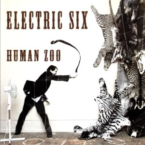Electric Six-Human Zoo orange signed-LP Vinyl