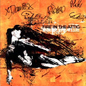 Fire In The Attic-Crush - Rebuild signed orange-LP Vinyl