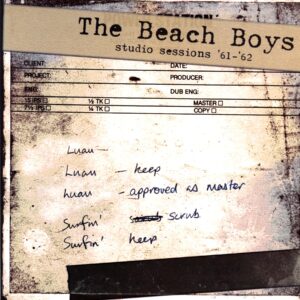 The Beach Boys-Studio Sessions ‘61-‘62 yellow-LP Vinyl