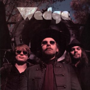Wedge-Wedge clear blue signed-LP Vinyl