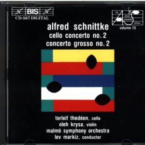Alfred Schnittke-Cello Concerto No. 2 Concerto Grosso No. 2-CD