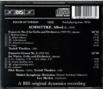 Alfred Schnittke-Cello Concerto No. 2 Concerto Grosso No. 2-CD