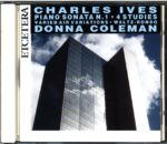 Charles Ives-Piano Sonata N. 1 4 Studies Varied Air Variations Waltz-Rondo-CD