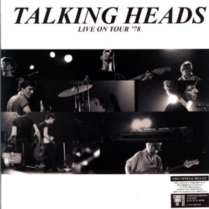 TALKING HEADS - Live On Tour 1978 [RSD 2025 Exclusive] - Limited 2 x 140g 12 Black vinyl album. RSD 2025. RSD 2025