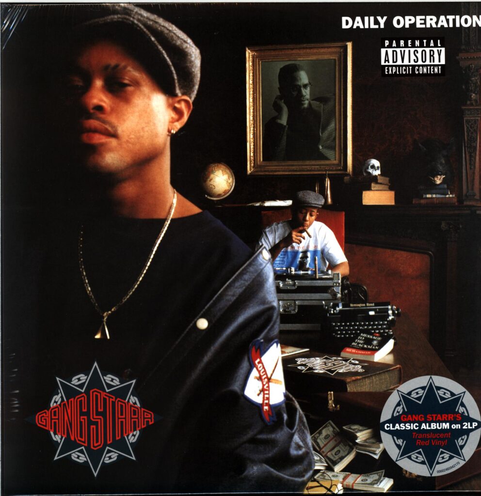Gang Starr-Daily Operation-red translucentLP Vinyl