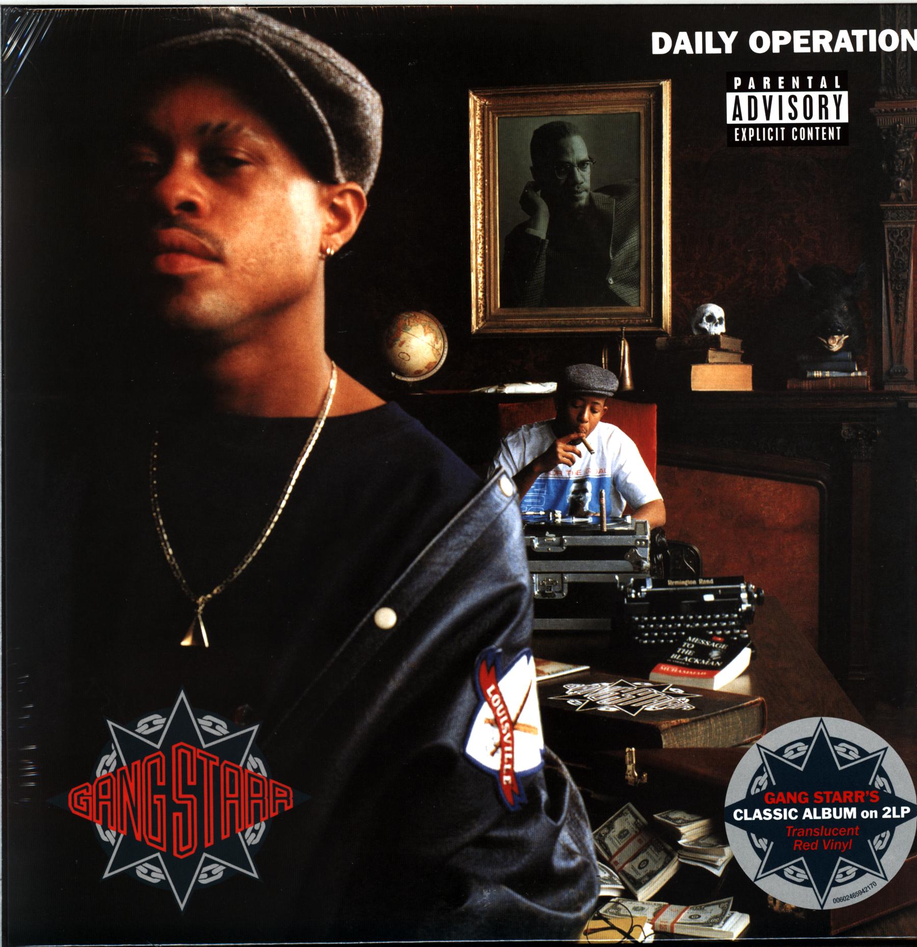 Gang Starr-Daily Operation-red translucentLP Vinyl