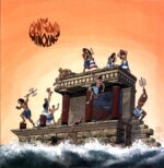 Giant Squid-Minoans orange-LP Vinyl