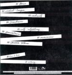 Hyenas-Deadweights-clear white black splatter LP Vinyl