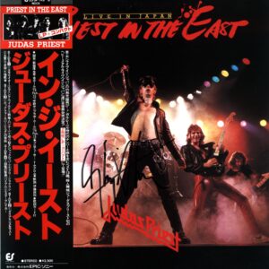 Judas Priest-Priest In The East (Live In Japan)-signed LP Vinyl