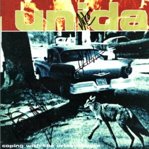 Unida-Coping With The Urban Coyote-LP Vinyl DE 1999 clear signed