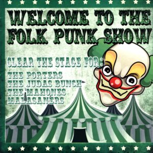 Various-Welcome To The Folk Punk Show-LP Vinyl orange