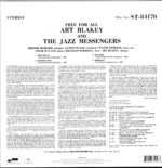 Art Blakey And The Jazz Messengers-Free For All-LP Vinyl Reissue