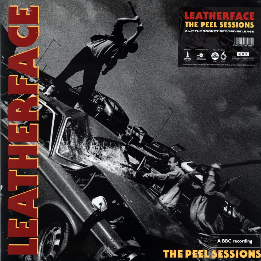 Leatherface-The Peel Sessions-LP Vinyl clear marble