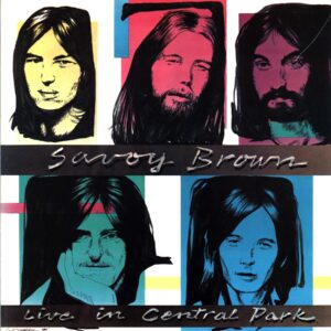 Savoy Brown-Live In Central Park-LP Vinyl signed