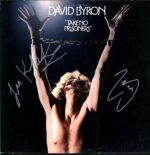 David Byron-Take No Prisoners signed-LP Vinyl