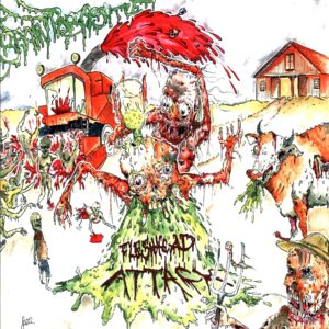 Fleshhead Attack-Brainparasite-LP Vinyl