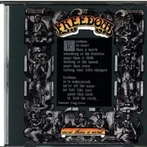 Freedom-Is More Than A Word-CD