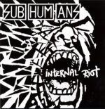 Subhumans-Internal Riot RE 2019 orange-LP Vinyl