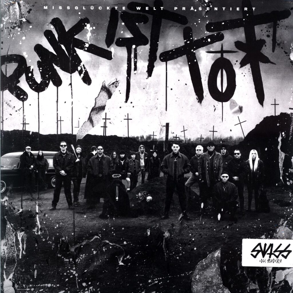 Swiss und Die Andern-Punk ist tot-LP Vinyl black-white splatter Indie