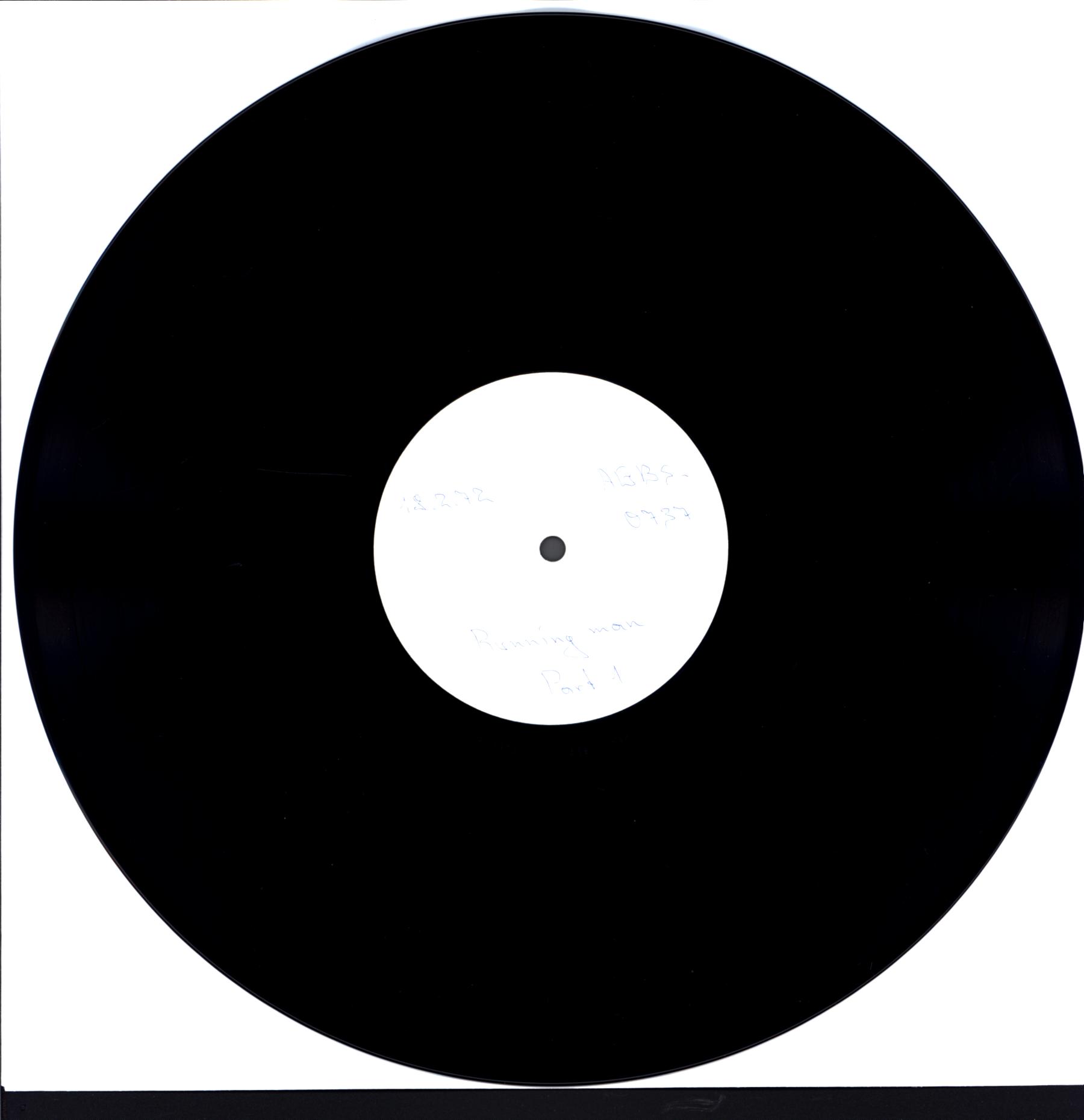 The Running Man-The Running Man-2LP Vinyl Test pressing