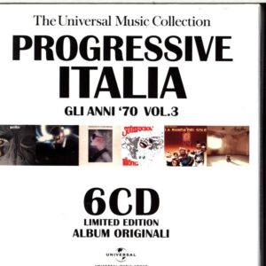 Various-Progressive Italia Gli Anni '70 Vol. 3 - The Universal Music Collection-CD