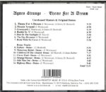Agnes Strange-Theme For A Dream-CD
