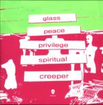 Modecenter-Peace clear green print-12 Vinyl