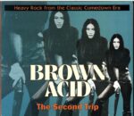 Various-Brown Acid The Second Trip (Heavy Rock From The Classic Comedown Era)-CD