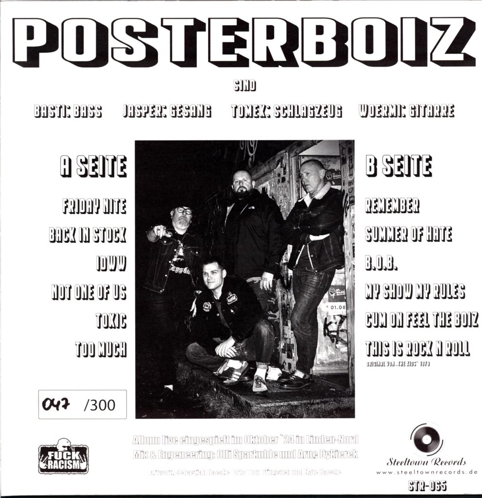 Posterboiz-Summer of hate-LP Vinyl white