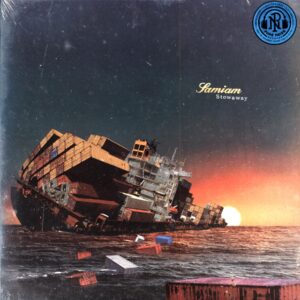 Samiam-Stowaway-LP Vinyl blue-white galaxy
