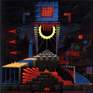 King Gizzard And The Lizard Wizard-Polygondwanaland-blue gold LP Vinyl