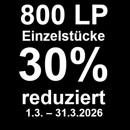800 LPs reduziert