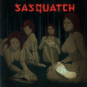 Sasquatch-Sasquatch white signed-LP Vinyl